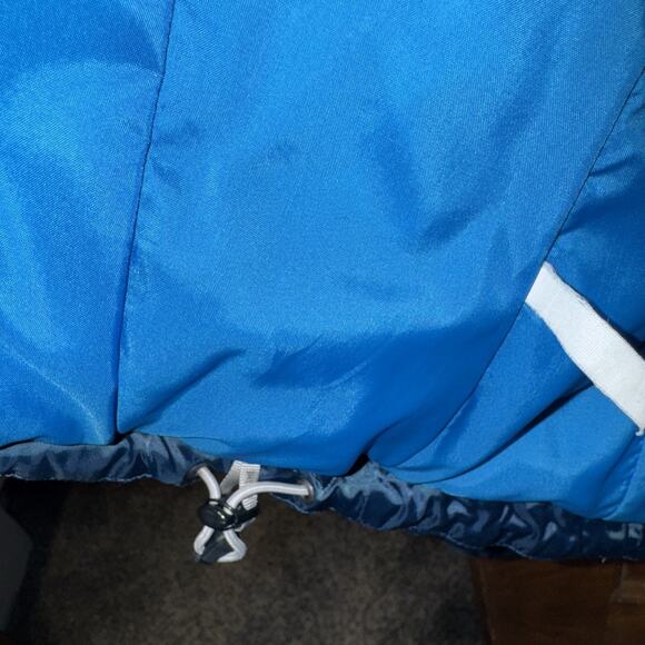 North Face Puffer Jacket Women Medium Blue 550 Down Fill Packable Lightweight - Picture 12 of 14